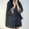 05364d8d-917c-4a1d-a5dc-0a51d671012b.jpg Loose-fit Retro Denim Jacket With Large Pockets For Women