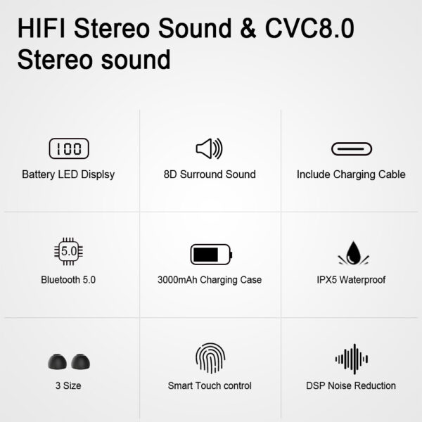 Écouteur Bluetooth TWS