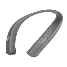 Mini oreillette Bluetooth sans fil à porter autour du cou, haut-parleur Bluetooth sport stéréo pour appels