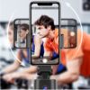 360 Intelligent Tracking Pan Tilt Object Tracking Camera Selfie Pole Live AI Face Recognition Mobile Phone Bracket