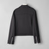 Versatile Short, Cool Biker-style Jacket For Women