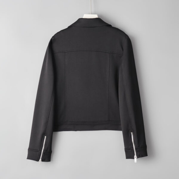 Versatile Short, Cool Biker-style Jacket For Women