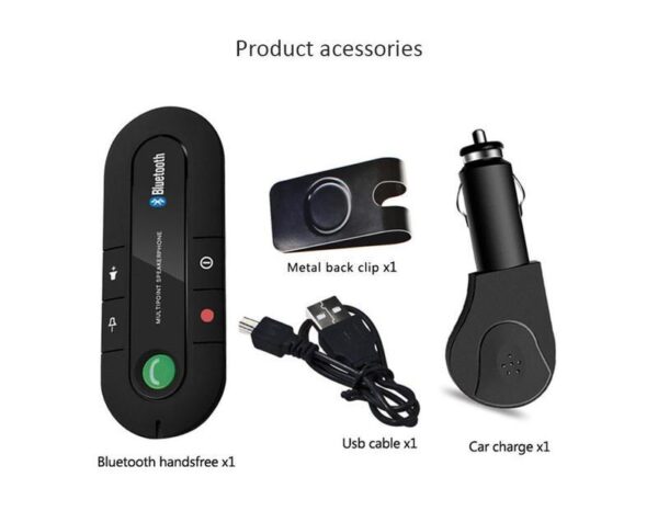 Écouteurs Bluetooth pour Par-Soleil Voiture