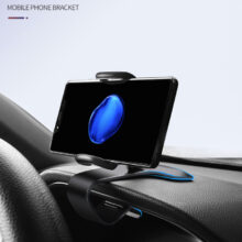 Support de téléphone universel pour voiture avec rotation à 360 degrés