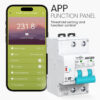 Disjoncteur intelligent Wi-Fi