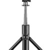 Compatible with Apple, Bluetooth Selfie Stick Mobile Remote Control Tripod