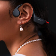 Écouteurs fil Bluetooth à conduction Osseuse.