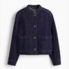 3fa9c21a-813e-42d4-a1b0-b5fed9db0784.jpg Womens Workwear Denim Jacket With A Stand Collar And Designer Details