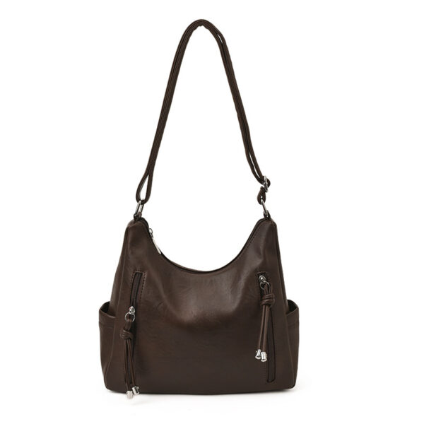 Sac bandoulière femme rétro, tendance et décontracté, grande capacité