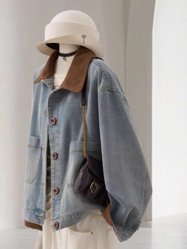 Women's American-style Vintage Denim Jacket