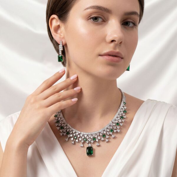 4c36e9e0-1011-4c5e-a45a-0f19ce5615b9.jpg Minimalist And Exquisite Zircon Necklace And Earring Set