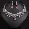 559400a1-535a-411f-9ef0-dfe9b08cc1d7.jpg Minimalist And Exquisite Zircon Necklace And Earring Set