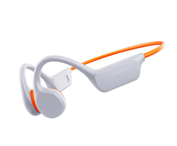 Écouteurs de natation sans fil Bluetooth à conduction Osseuse.