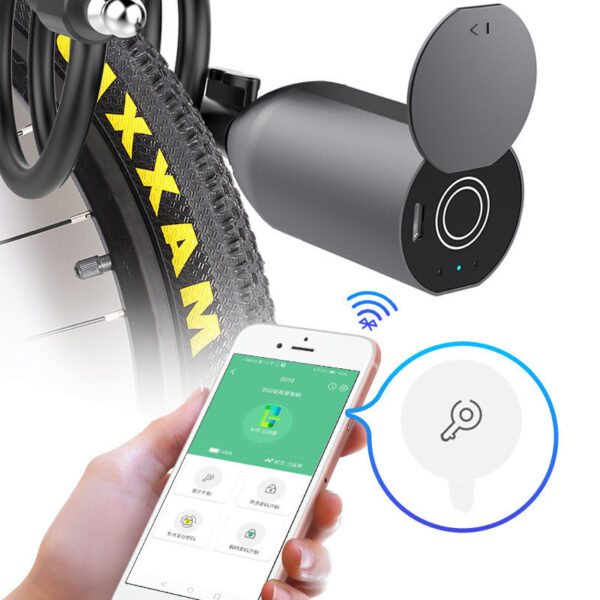 Verrouillage Bluetooth par empreinte digitale indispensable pour vos vélos