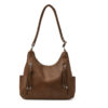 Sac bandoulière femme rétro, tendance et décontracté, grande capacité