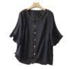 Women's Loose Slimming Versatile Embroidered Top