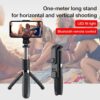 Compatible with Apple, Bluetooth Selfie Stick Mobile Remote Control Tripod