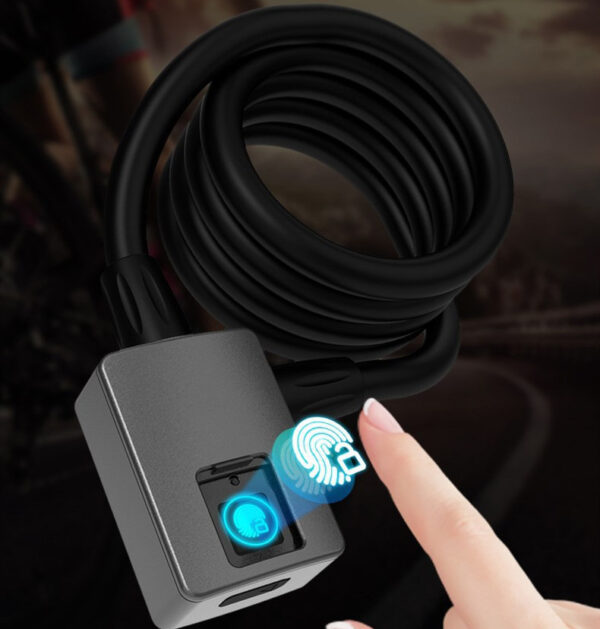 Verrouillage Bluetooth par empreinte digitale indispensable pour vos vélos