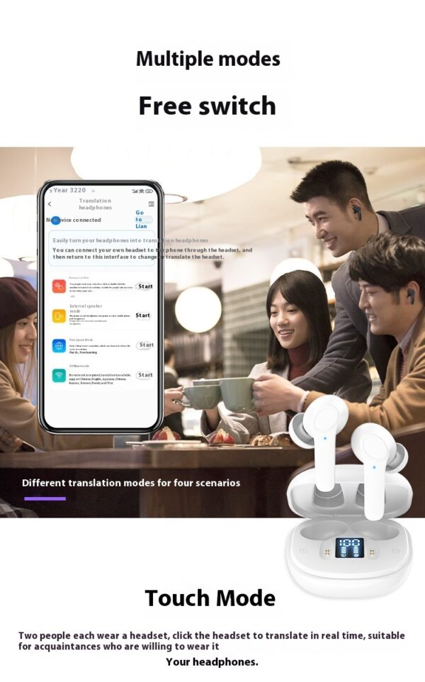 Écouteurs Bluetooth Smart AI
