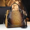 95865710-5b7e-40f0-8597-3852f9301cad.jpg Stylish Textured And Colorful Crocodile-Print Womens Shoulder Bag