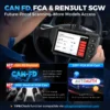 KINGBOLEN S6 ELite CAN FD Scanner OBD2 bidirectionnel pour tous les systèmes, outil de diagnostic automobile, TPMS, AdBlue, DPF, réinitialisation 15, gratuit à vie
