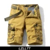S1249434681c54ac097be9871c86cec3cS.webp Short cargo camouflage été homme, short de plage multipoches en coton, short de jogging décontracté printemps, homme