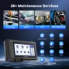 Outil de diagnostic OBD2 MUCAR VO6, scanner OBD2 CAN FD pour diagnostic de tous les systèmes automobiles, 28 réinitialisations, mise à jour gratuite à vie