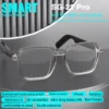 S1e1695f1104f4458bb70e3c06907e4d3S.webp Lunettes intelligentes transparentes SG22 avec Bluetooth 5.4, audio à oreille ouverte, assistant vocal, chargement USB-C, légères et confortables