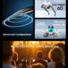 Lenovo 8KHD AI Camera Translation Glasses 1200MP Photochromic Smart Glasses Bluetooth Calling Photo Video ChatGPT Music for  Men