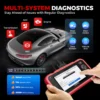 Outil de diagnostic OBD2 LAUNCH CRP123I V3 : moteur, ABS, SRS, transmission, 7 réinitialisations, FCA, SGW, CANFD et DoIP, test de batterie