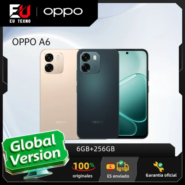 EU version OPPO A6 5G,Smartphone 6GB+256GB,6550mAh+45W SUPERVOOC,IP69,120Hz,50MP Main Camera