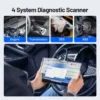 Scanner OBD2 FOXWELL NT716 (2026) : outil de diagnostic moteur et ABS/SRS avec 9 réinitialisations et contrôle bidirectionnel.