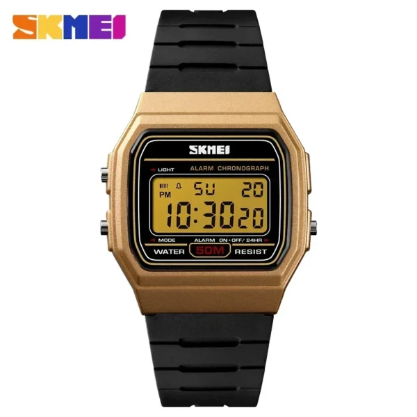 Montre numérique de sport étanche SKMEI pour femme, couple, fille, date, semaine, montre-bracelet pour femme 2042, Relogio Feminino 1412