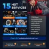 KINGBOLEN S6 ELite CAN FD Scanner OBD2 bidirectionnel pour tous les systèmes, outil de diagnostic automobile, TPMS, AdBlue, DPF, réinitialisation 15, gratuit à vie