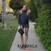 Vêtements femme automne-hiver : sweats à capuche, pantalons, ensembles streetwear de haute qualité et de luxe pour femmes.