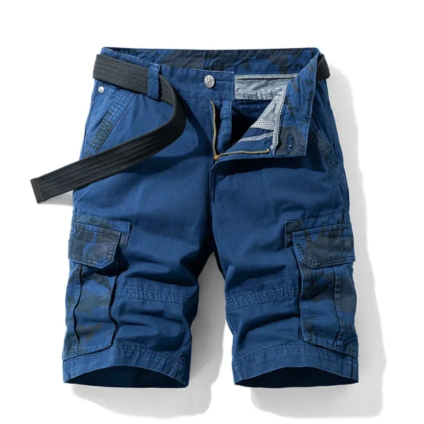S463f24d1282141478314ef70a55cf724v.webp Short cargo camouflage été homme, short de plage multipoches en coton, short de jogging décontracté printemps, homme