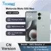 S465b25b141de405183223a47674660abj.webp Smartphone - ROM globale MOTOROLA Moto S50 Neo 5G Téléphone 120 Hz Smartphone 5000 mAh 6,7 pouces 50 MP Snapdragon 256 Go/512 Go Android Téléphone portable Version CN Motorola g85