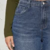 Jeans grande taille délavés pour femmes, jeans harem extensibles et amples, jeans taille haute pour femmes rondes jusqu'à 100 kg, collection 2023