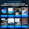 Scanner bidirectionnel KINGBOLEN S6 Elite avec mises à jour gratuites à vie, CANFD, 15 réinitialisations, diagnostic complet du système automobile