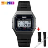 Montre numérique de sport étanche SKMEI pour femme, couple, fille, date, semaine, montre-bracelet pour femme 2042, Relogio Feminino 1412