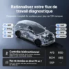 S69462e178c4c49f08d8da45c45a7f614F.webp TOPDON ONE LITE Scanner OBD2 automobile - Outil de diagnostic complet des systèmes automobiles - 50 réinitialisations - CANFD - DOIP - Codage ECU - Test actif - FCA - SGW - VAG