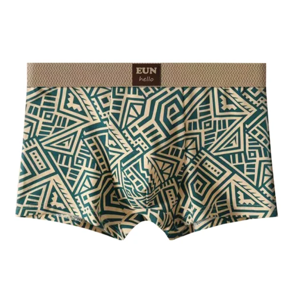 Lot de 10 sous-vêtements pour hommes (couleurs aléatoires), boxers unis tendance et très populaires, doux et antibactériens pour la peau.