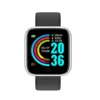 Montre connectée sport pour femme et homme, avec lecteur de musique intégré, suivi d'activité, podomètre et réveil (Y68 D20).