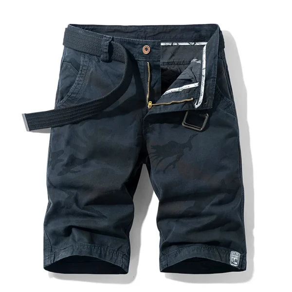 S7da2c05afa0145a587601681bc77b2dbD.webp Short cargo camouflage été homme, short de plage multipoches en coton, short de jogging décontracté printemps, homme
