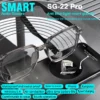S7edc7bb03d2f465b9a4a0473f9b19520J.webp Lunettes intelligentes transparentes SG22 avec Bluetooth 5.4, audio à oreille ouverte, assistant vocal, chargement USB-C, légères et confortables