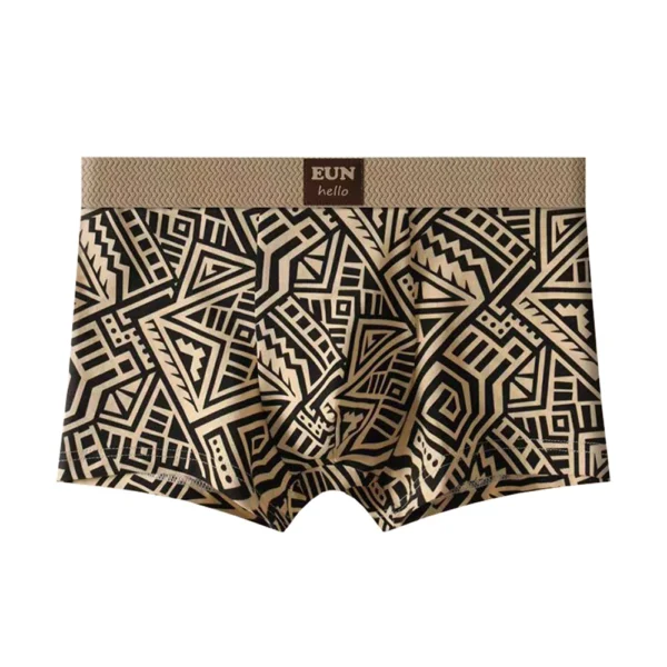 Lot de 10 sous-vêtements pour hommes (couleurs aléatoires), boxers unis tendance et très populaires, doux et antibactériens pour la peau.