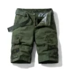 S85c19734aced4c8eba68f63d8b7489dbJ.webp Short cargo camouflage été homme, short de plage multipoches en coton, short de jogging décontracté printemps, homme