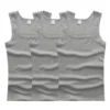 Hot Men's Tank Tops Fitness Vest Basic Elastic Sleeveless T-shirt Cotton Bodybuilding Man Clothing 3pcs/set Gym Clothing Man