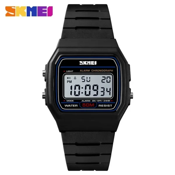Montre numérique de sport étanche SKMEI pour femme, couple, fille, date, semaine, montre-bracelet pour femme 2042, Relogio Feminino 1412