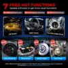 Outil de diagnostic OBD2 LAUNCH CRP123I V3 : moteur, ABS, SRS, transmission, 7 réinitialisations, FCA, SGW, CANFD et DoIP, test de batterie
